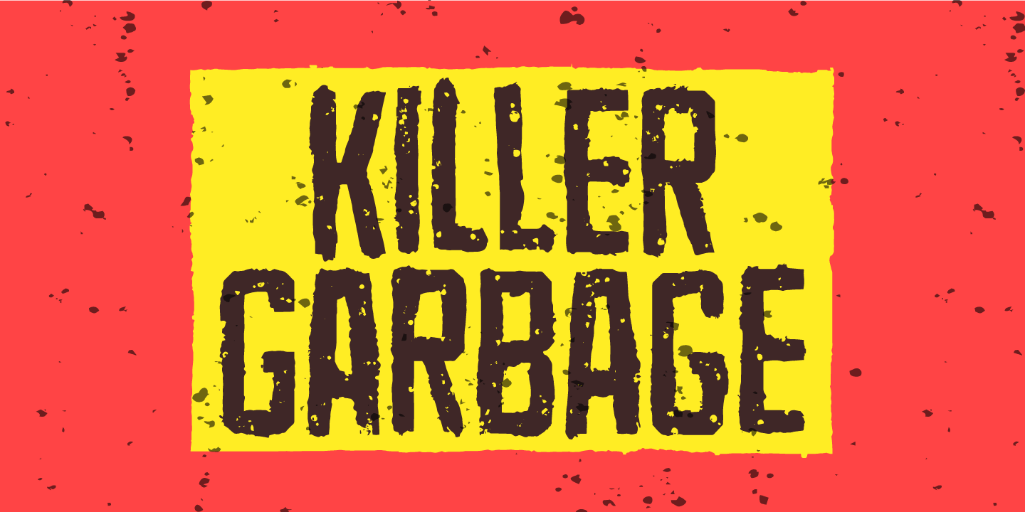 Шрифт Killer Garbage